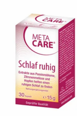 META-CARE Schlaf ruhig Kapseln
