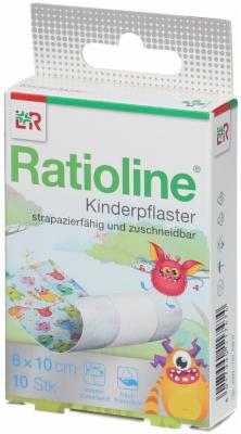 RATIOLINE Kinderpflaster zuschneidbar 6 cmx1 m