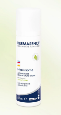 DERMASENCE Hyalusome aktiv.Fruchtsäure Creme