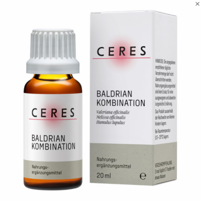 CERES Baldrian Valeriana Kombination Tropfen