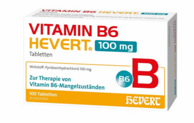 VITAMIN B6 HEVERT 100 mg Tabletten