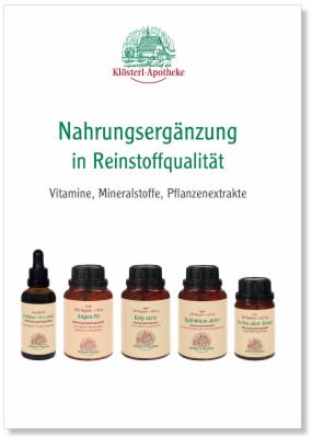 KLÖSTERL NAHRUNGSERGÄNZUNG KATALOG